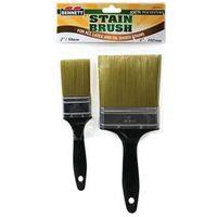 Bennett 2PK STAIN Paint Brush Set, Includes: 2 in, 4 in Brushes, 2-Brush
